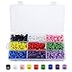 Dreamtop 450 Stück Größenfinder Kleiderbügel Kleiderschrank Größe Trenner Kleidergrößen Teiler Kleiderbügel Marker 9 Größen Set (XXS - 4XL) für die Farbkodierung von Kleidungsstücken Schrank