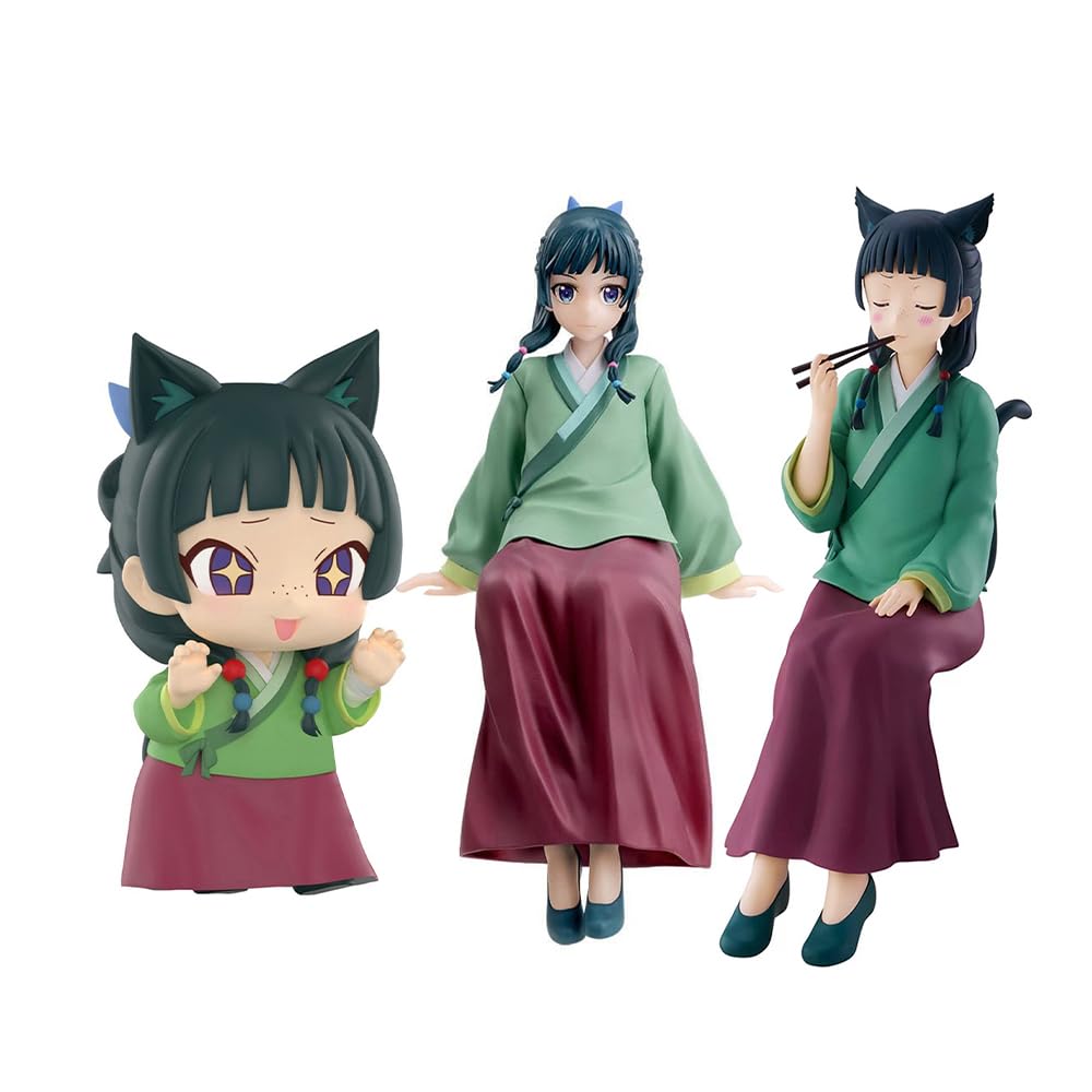 Amazon.com: MABAIUDE 3pcs Maomao Figure Maomao Statue - 1/7 Scale