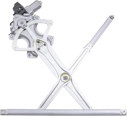 Miniatura 10 de Brock Regulador de elevación de la ventana eléctrica delantera del conductor de repuesto con conjunto de motor compatible con RAV4 Japón 2006-2012