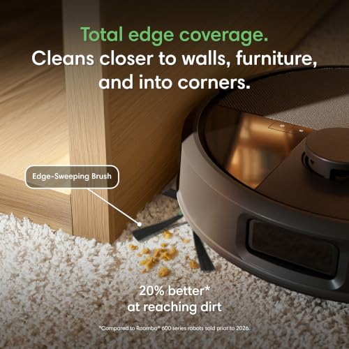Image of iRobot Roomba Max 715 Pet Robot Vacuum, 30,000Pa Suction, Dual Rubber Anti-Tangle Brushes & Side Brush, 90 Days Self-Emptying, PrecisionVision AI Obstacle Avoidance, 3D Mapping, Advanced Dirt Detect
