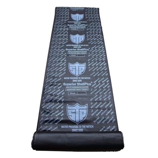 STP Limited Black Tar Felt for Roofs | Waterproofing Sealing Tar Sheet | 10 Meters Length x Width 1 mtr with 1mm Thickness | Durable | Easy to Apply