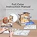 Flever Dollhouse Miniature DIY House Kit Manual Creative with Furniture for Romantic Artwork Gift (Perfect Time Apartment)