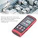WGFOIP Air Pressure Tester, Dual Port Digital Manometer with Data Storage, Precision Machined Differential Pressure for Industrial Use, Impact Resistance
