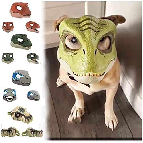 Mascara Dinosaurio para Perro PIPI Tamaño Grande y Mediano