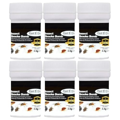 Bed Bug & Flea Killer Smoke Bomb 3.5g Pack of 6