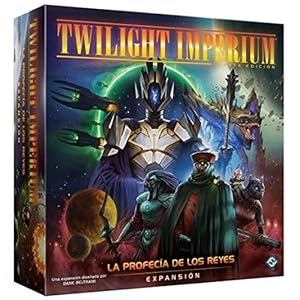 Fantasy Flight Games | Twilight Imperium 4ª Edición: La Profecía de los Reyes | Expansión | Juego de Mesa de Estrategia | A Partir de 14 Años | De 2 a 8 Jugadores | 60-90 Minutos por Partida | Español