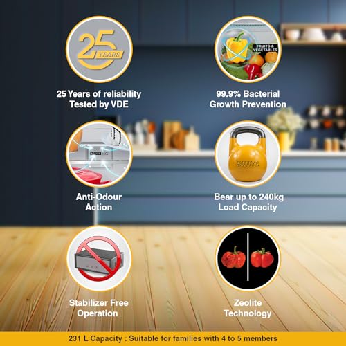 Image of Whirlpool 235 L 2 Star Frost Free Double Door Refrigerator (NEO DF278 PRM GERMAN STEEL(2s)-TL)