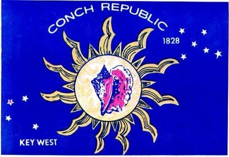Amazon.com : 3x5 Key West Flag NEW 3 x 5 ft Conch Republic Banner ...