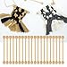 20pcs Mini Wooden Tapestry Hangers - DIY Craft Wooden Rods for Handcrafted Mini Tapestries, Perfect for Art and Craft Projects