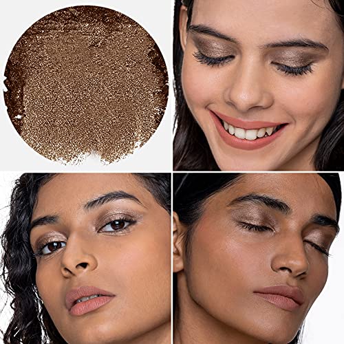 Image of Kiro Long Wear Brightening Eye Shadow Stick, Fiery Bronze, 1.4 g, Waterproof Eye Shadow, Vegan, No Parabens, Vitamin C &Mango Seed Oil, Intense Pigmentation, Non Toxic Eye Stick