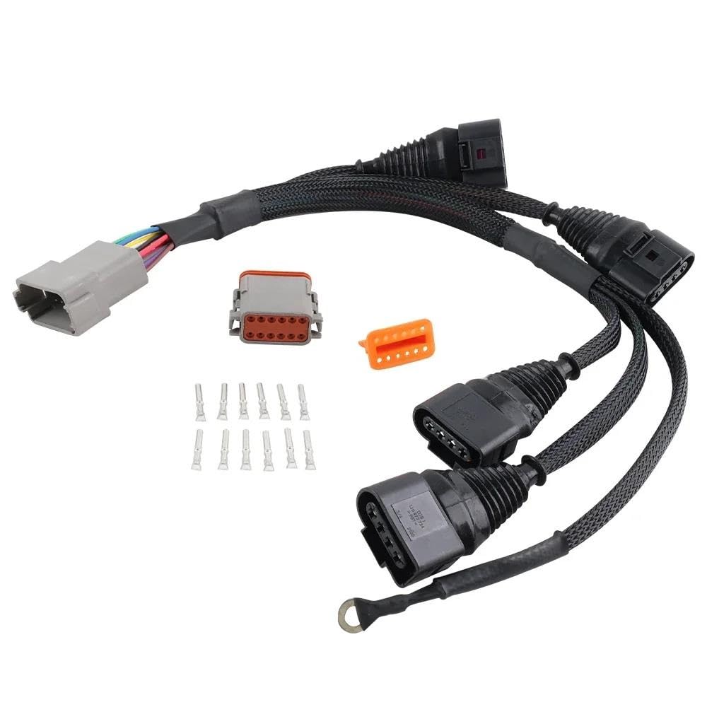 Bobine D'allumage Module D'allumage Packs Bobines D'allumage + Kit Faisceau Conversion pour pour A4 pour VW pour Passat B5 pour Golf pour Jetta 1.8T À 2.0T pour FSI R8