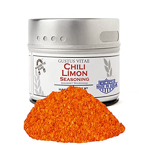 Gustus Vitae | Chili Límon Seasoning | Gourmet Citrus Spice Blend