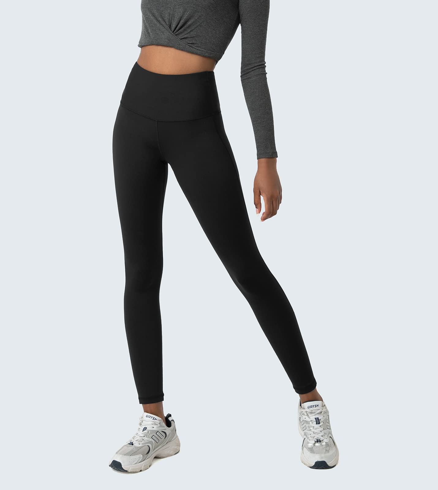 LAPASA Leggings Yoga Donna a Vita Alta, Elasticizzati e Traspiranti | Leggings a vita alta, morbidi ed elasticizzati, ideali per yoga, palestra, allenamento e tempo libero.