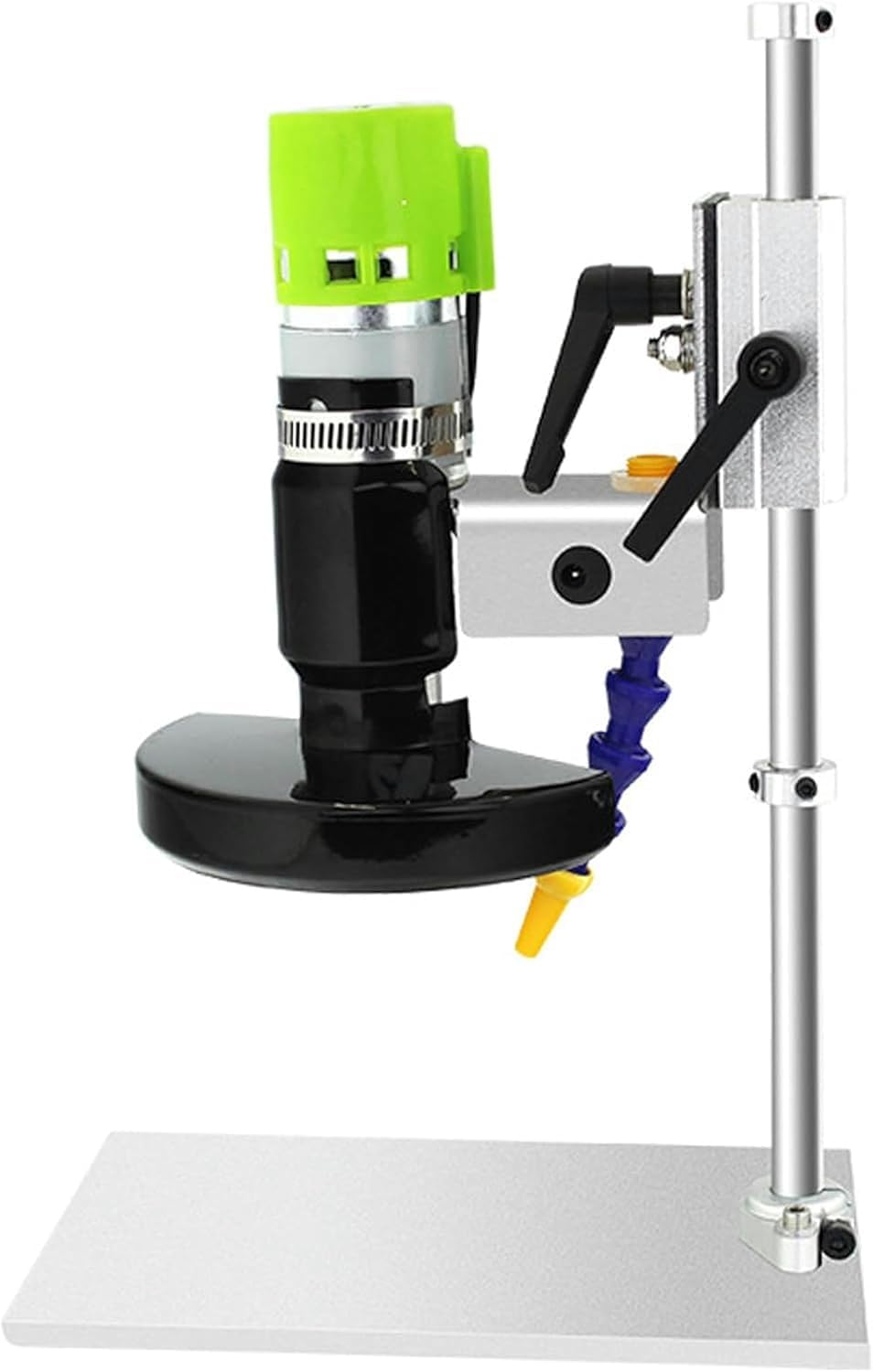 Cortador de botellas eléctrico, máquina de corte de vidrio multifunción, disco de 60 mm, 7 velocidades ajustables 2000-6000 rpm, profundidad máxima de corte de 30 mm, para vidrio y cerámica