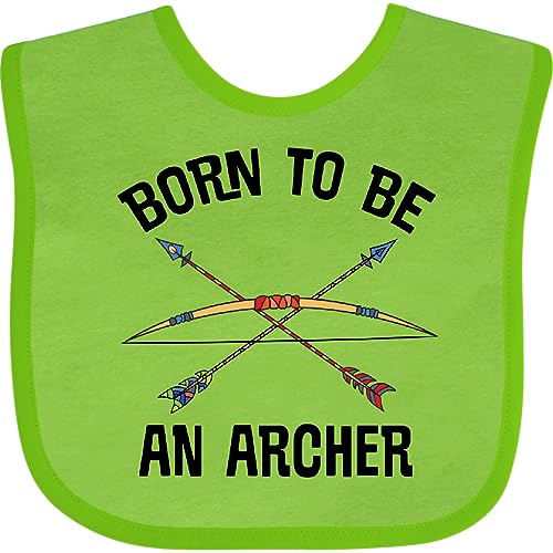 inktastic Boys Archery Born To Be an Archer Baby Bib