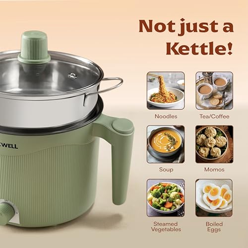 Image of Cookwell Multipurpose Cook Kettle With 1.5L Nonstick Inner Pot (600W)