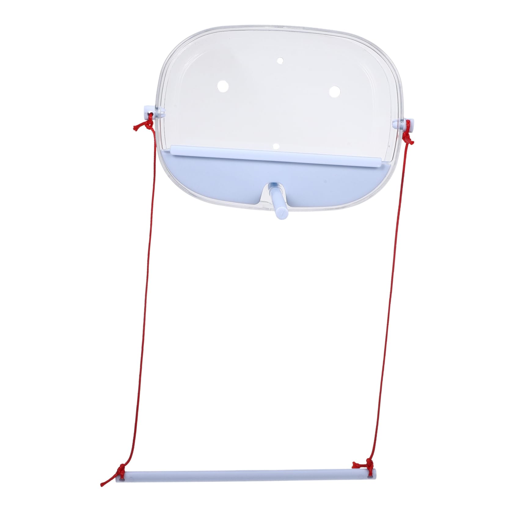 BESPORTBLE 4 Juegos Comedero para Pájaros Comedero para Jaula De Pájaros Ventosa del del Colibrí De La Ventana De Agua para para Loros con Lechón PD