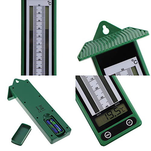 Digital Greenhouse Thermometer - Max Min Thermometer to Measure Maximum ...