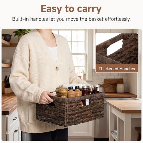 Image of StorageWorks Wicker Storage Baskets,Decorative Baskets for Home Decor,1Pack