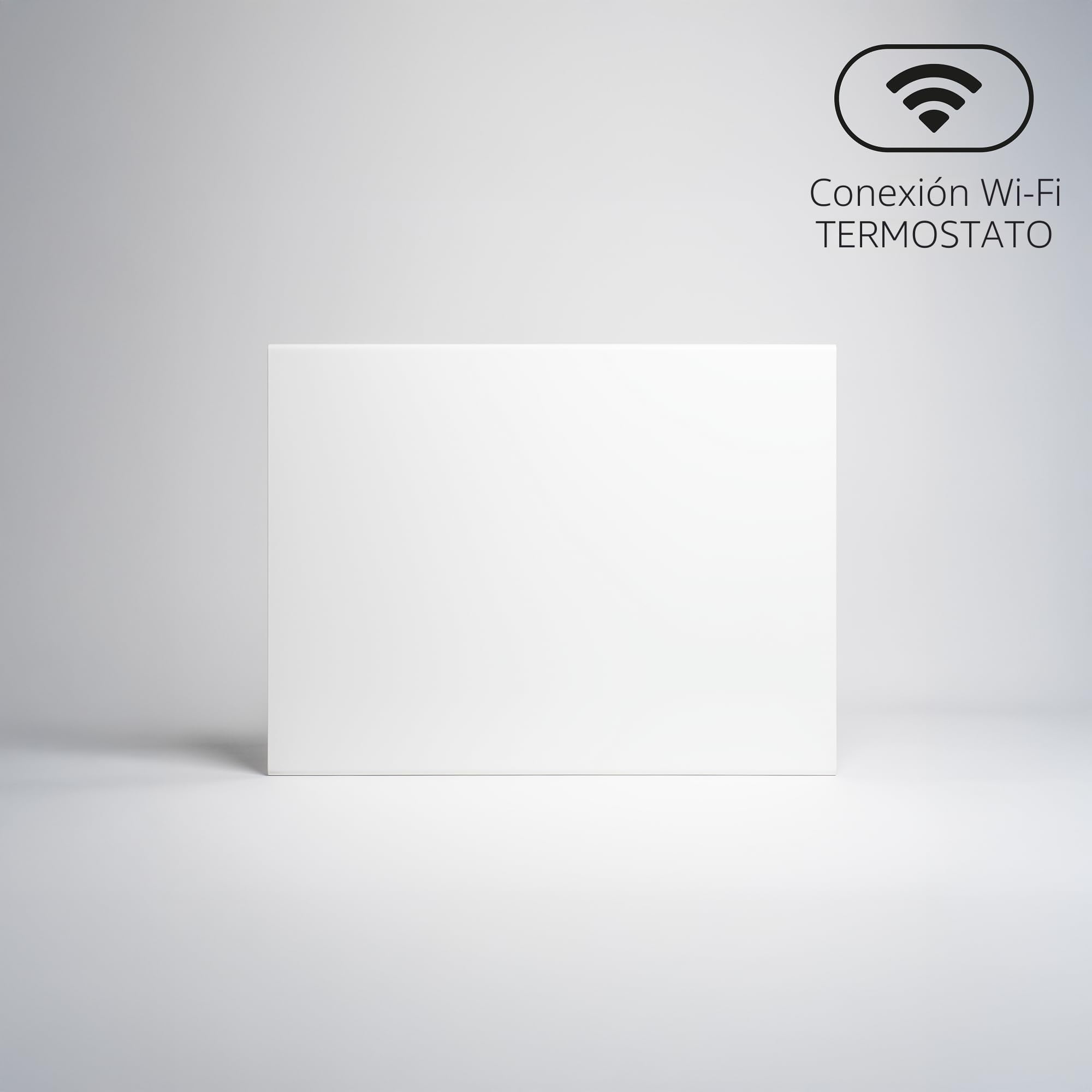 ADAX NEO Compact - Convector de pared con termostato por Wifi - 1000W | Bajo consumo | Calefacción eficiente y segura | Radiador eléctrico moderno y elegante | 420mm de altura | IP24C | Blanco