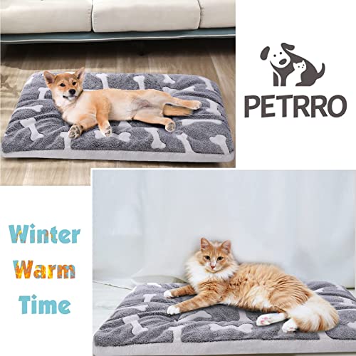 Super Soft Flannel Dog Crate Bed with Dog Blanket for Crate, Kennel, Car Seat - Machine Washable Dog Crate Pad for Small… - Image 7