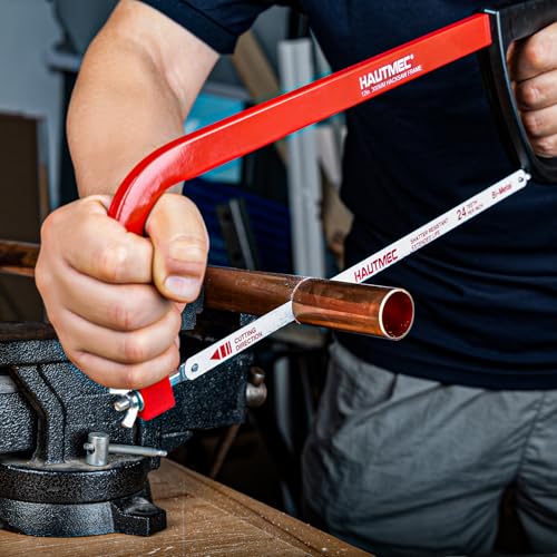 HAUTMEC 12-Inch Bi-Metal Hacksaw