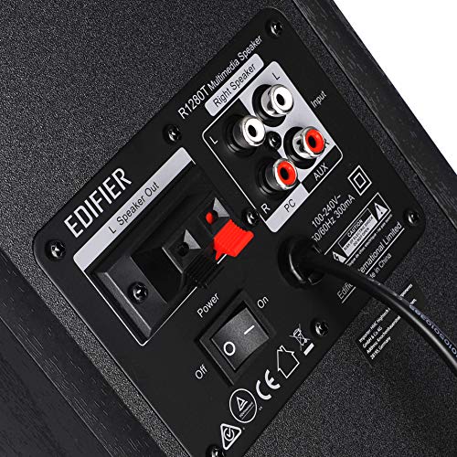 Edifier R1280T Noir- Enceintes Studio et Bibliothèque Actives 42W, Télécommande IR, 2 Entrées RCA, Ampli Intégré, Pour PC, Portable, Mac, Téléphone et Hi-Fi - Les Beatles, Paul McCartney, John Lennon, RIngo Starr, George Harrison Edifier R1280T Noir- Enceintes Studio et Bibliothèque Actives 42W, Télécommande IR, 2 Entrées RCA, Ampli Intégré, Pour PC, Portable, Mac, Téléphone et Hi-Fi – Image 6