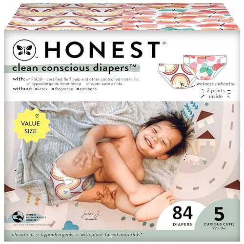 Photo 1 of The Honest Company Clean Conscious Diapers for Sensitive Skin Hypoallergenic