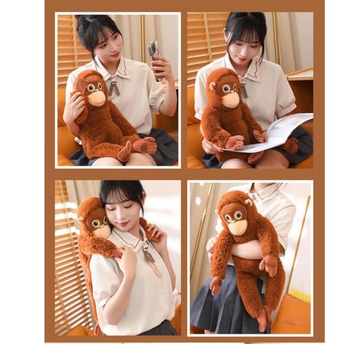 Djungelskog 64cm/25inch Orangutan, Gorilla Plush, Gorilla Stuffed Animal, Soft Plushies Pillow Gifts for Kids Girlfriend Birthday Christmas Day