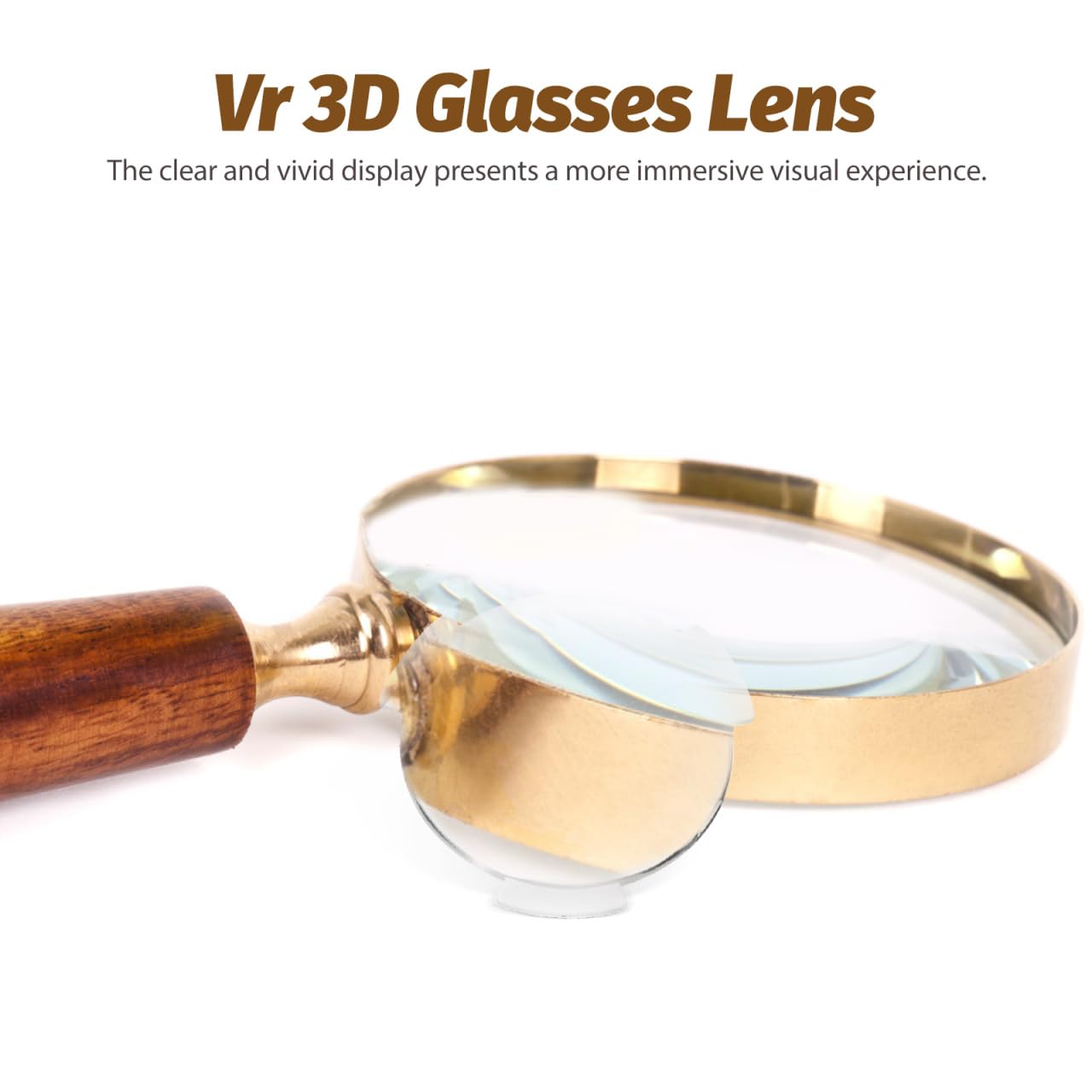 Lurrose Lentes De Realidad Virtual 3D Biconvexas 0.98X0.98X0.07In Juego De 20 Lentes De Repusto para Gafas VR Accesorios Compatibles con Cascos para Experiencias Inmersivas En Hogar Y Grupo