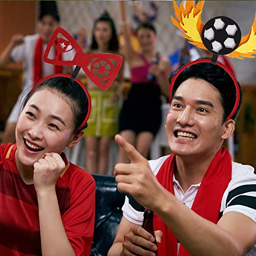 5 Pcs Faixa de Cabeça da Copa do Mundo de Futebol para Album da Copa 2022, Acessórios para Decoração