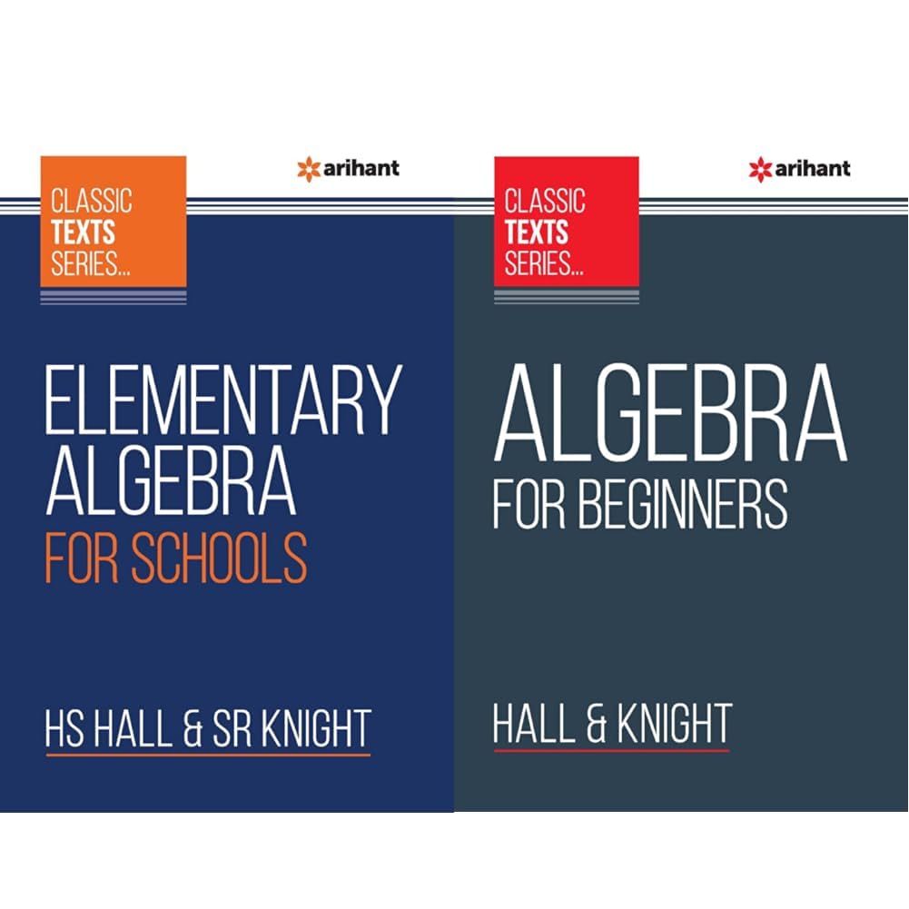 Buy Elementary Algebra For Schools & Algebra For Beginners Book Online