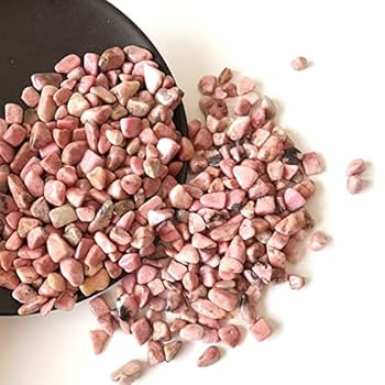 Amazon.com: MOBSAN Natural Rose Stone Crystal Pink Quartz