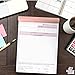 NextDayLabels - Contractor Invoice Book 8.5 x 11 3 Part Carbonless Triplicate Invoices Forms with White, Canary, and Pink Copies - Practical Proposal for Receipts, Work, Sales and Orders, 50 Sets