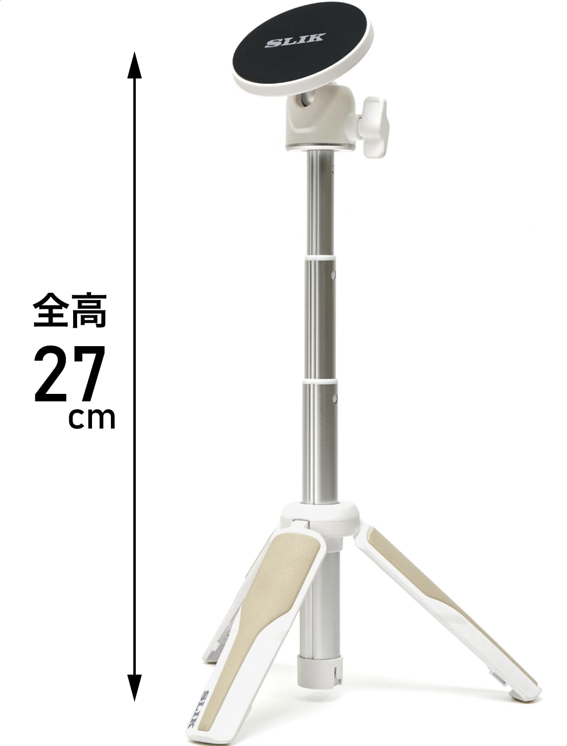たっけ Amazon.co.jp: Slick 246795 Smartphone Tripod, Magnapod, White