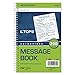 TOPS Phone Message Forms Book, Carbonless Duplicate, 4.25 x 5 Inches, 200 Sets per Book (4007)