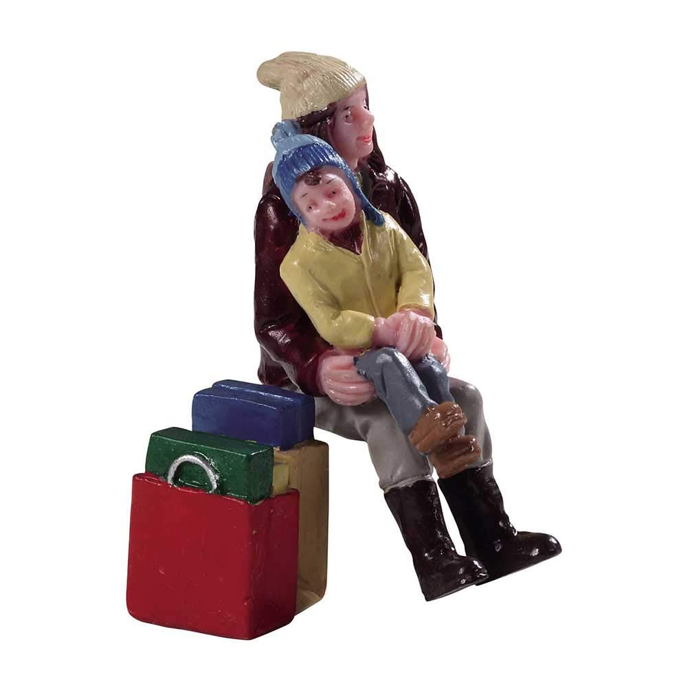 Bench Figures - Lemax Christmas Village
