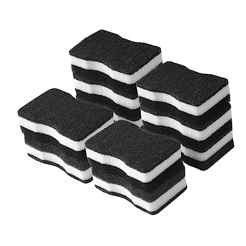 BCOATH Esponja De Lavado Doble Cara Estropajo De Cocina Diseño Cintura Delgada 4.33X2.75X1.57In Almohadilla De Limpieza Generadora De Burbujas para Fregar Platos Y Baño