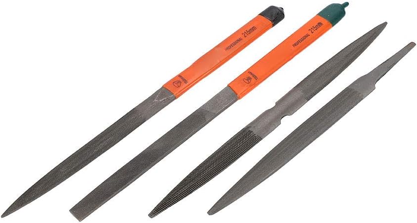 Pilipane Jewelry Files Set 4pcs High Efficiency Wear Anti Grinding Tools for Jewelry Making and Repairing 22cm 17.5cm 19.9cm 22.3cm