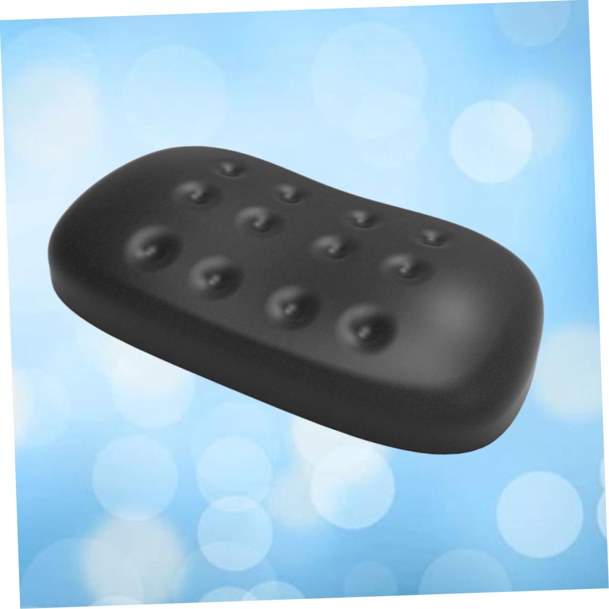 Lurrose 3 Pezzi Di Poggiapolsi in Memory Foam Per Mouse Pad Nero Che Favorisce Una Postura Sana