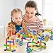 burgkidz STEM Learning Pipe Tube Construction Building Blocks, Sensory Toys with Wheels Baseplate for All Ages Kids Boys Girls, 188 Pcs