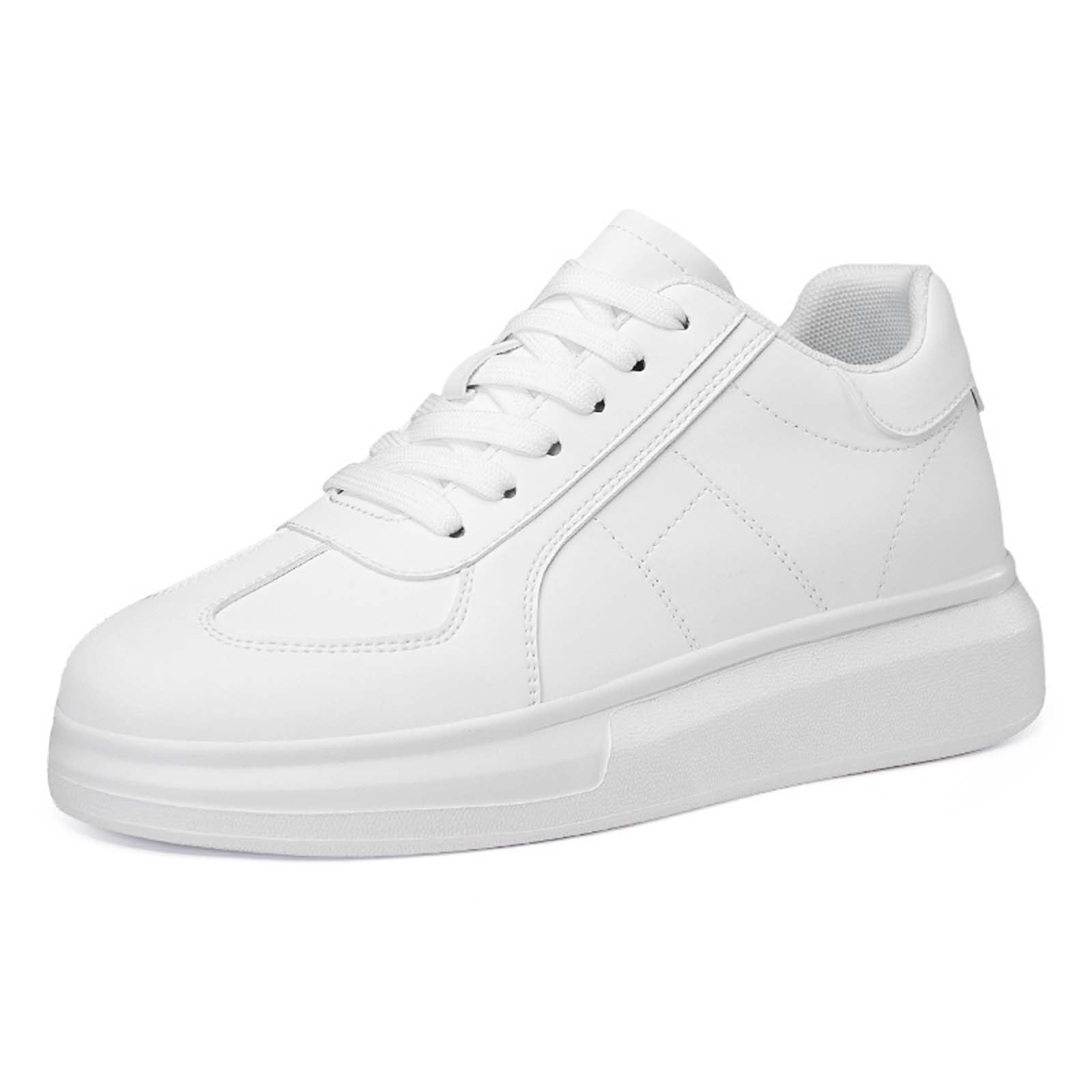 Zapatillas de ocio para hombre, clásicas, en blanco y negro, zapatillas deportivas ligeras, antideslizantes, informales, para caminar