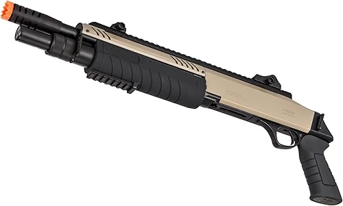 Miniatura 2 de Airsoft High FPS Shot Gun Pump Action Tri-Shot BO Manufacture FABARM STF Airsoft Shotgun wFixed Stock -