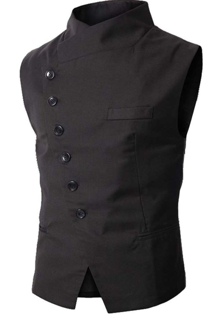 dhingra Men's Waistcoat Side Button-picture-13