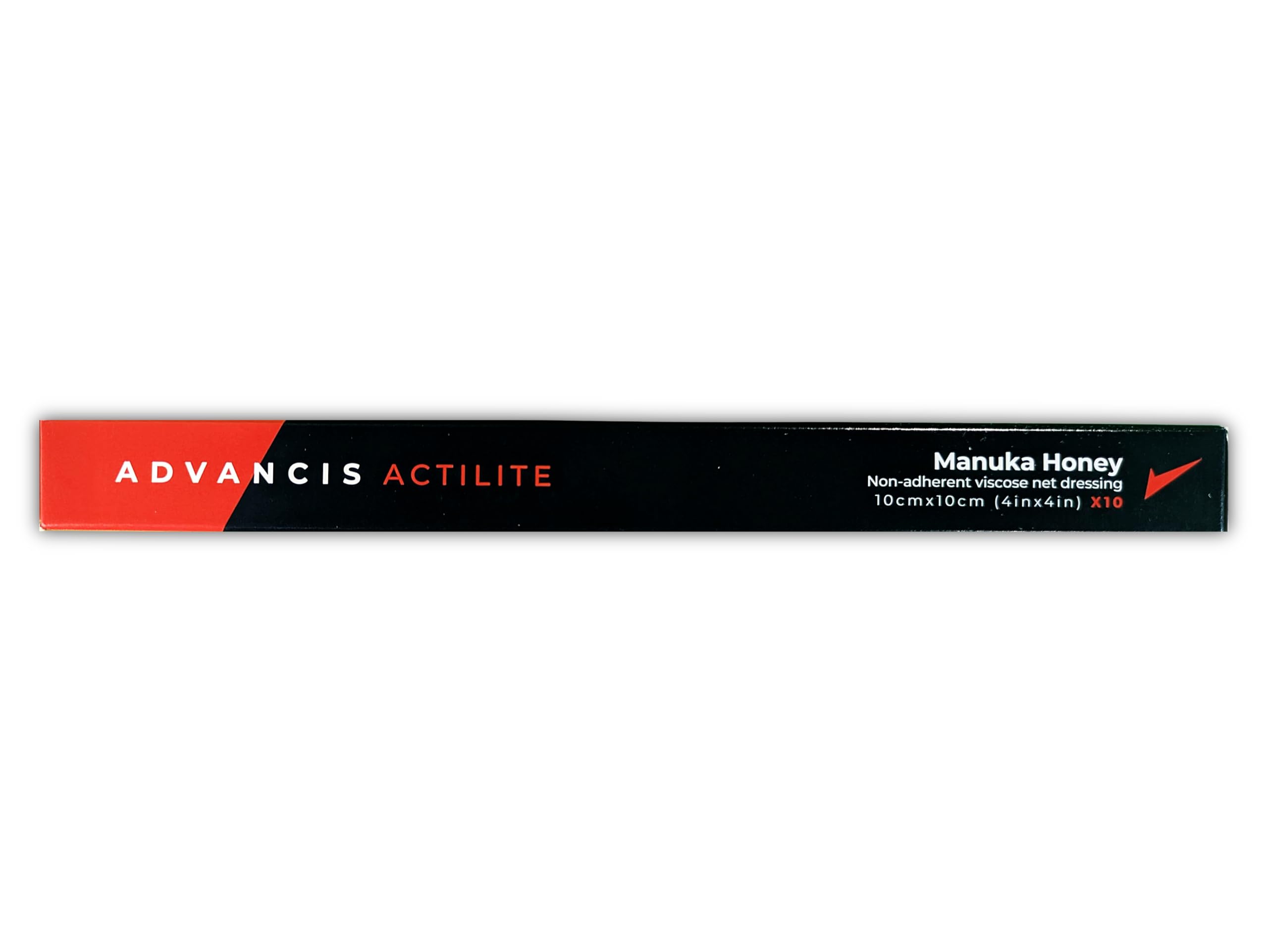 Actilite 10 x 10 cm Non-Adherent Viscose Net Dressing powlekany 99% miód manuka 10 sztuk