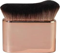 Tanning brush,Self Tan Brush,Blending Buffing Stippling Foundation Brush,Liquid Powder Cream Concealer Cosmetics brush for Body Make up(Rose Gold)