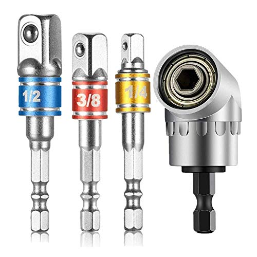 3 tlg 1/4" 3/8" 1/2" Cr-V Sechskant Stecknussadapter Stecknuss Adapter Steckschlüssel Schraubenschlüssel Nuss Set+1Stücke 105° Angle Halter Winkelschrauber Vorsatz Adapter 1/4 Zoll sechskantiger Griff 1 3 tlg 1/4" 3/8" 1/2" Cr-V Sechskant Stecknussadapter Stecknuss Adapter Steckschlüssel Schraubenschlüssel Nuss Set+1Stücke 105° Angle Halter Winkelschrauber Vorsatz Adapter 1/4 Zoll sechskantiger Griff