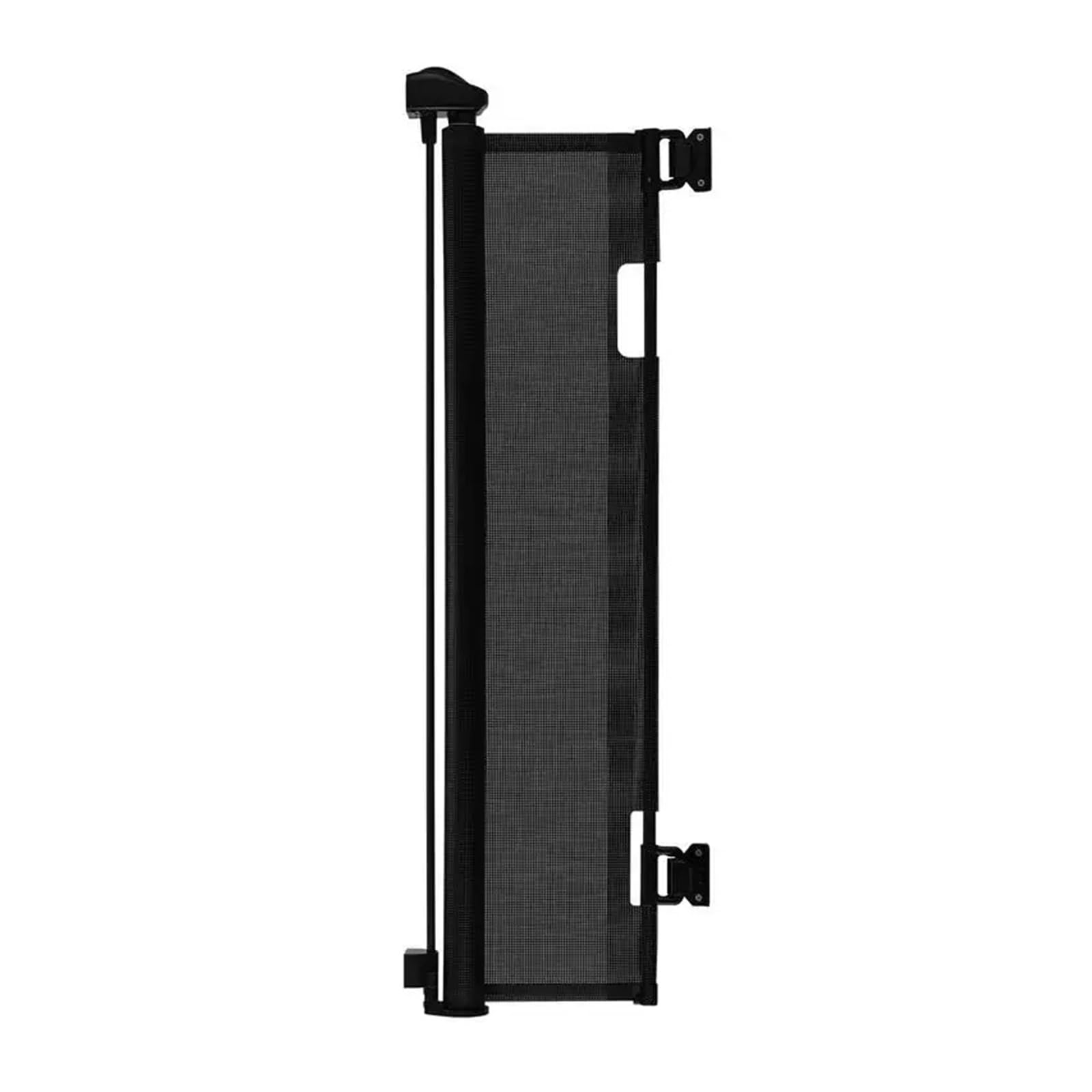 Cancelletto Estensibile Cancello retrattile | Allungabile Fino A 185 Cm (L)/795 Mm (A), Cancello Di Sicurezza In Rete for Scale E Corridoi, Uso Interno/Esterno, Nero