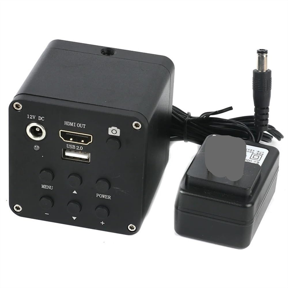 Ricambi per Microscopi da Laboratorio 60FPS Ad Alta Velocità FHD HDMI 16MP 4MP C Mount Digitale Video Microscopio Industriale Macchina Fotografica U di Archiviazione su disco for biologico