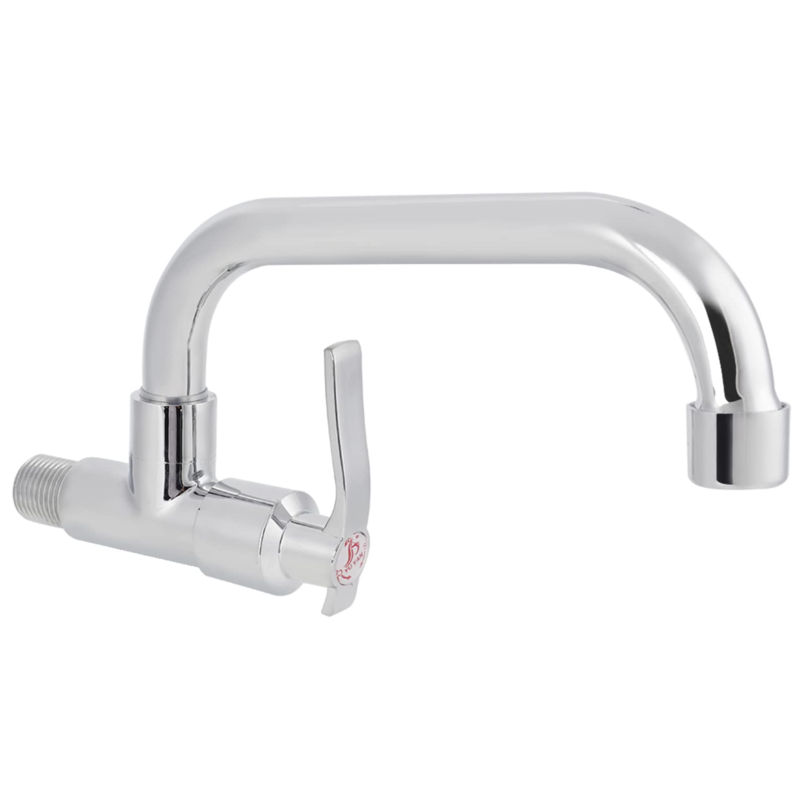 Water Faucet G1 2in Wall Mounted Single Cold Water Tap Sink Water Faucet for Home LQ-3093 20cm — view 8
